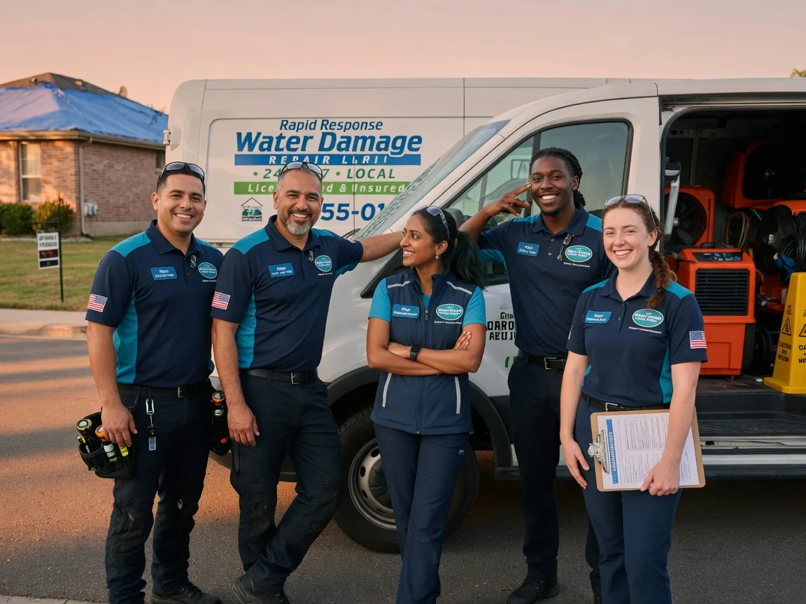 Water Damage Restoration company in Cushing, TX