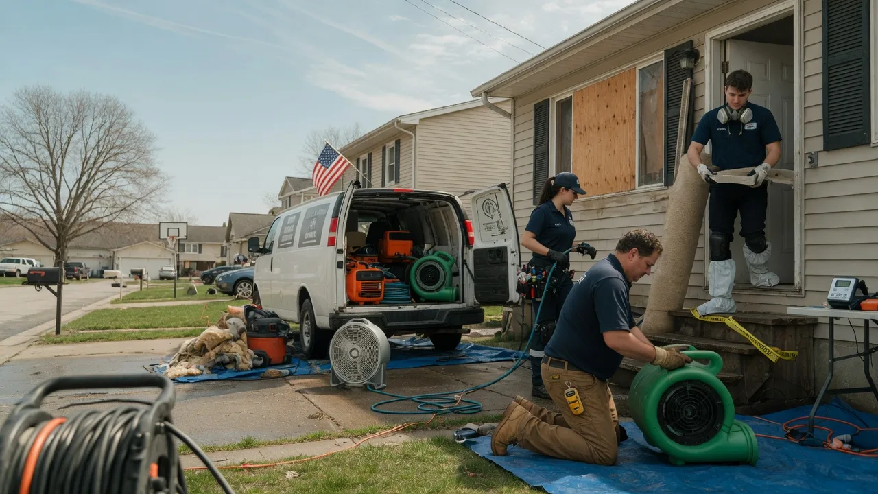 Water Damage Restoration in Cushing, TX near me